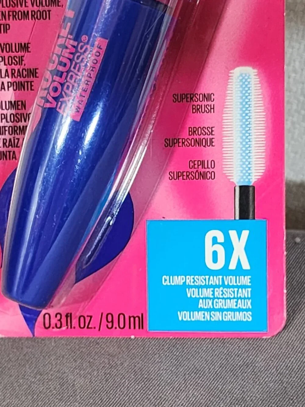 Maybelline New York The Rocket Volum'Express .3fl oz. Waterproof Mascara #411